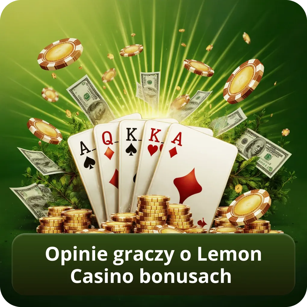 Opinie graczy o Lemon Casino bonusach