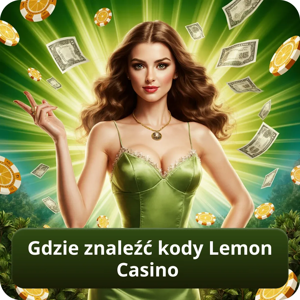 Gdzie znaleźć kody Lemon Casino